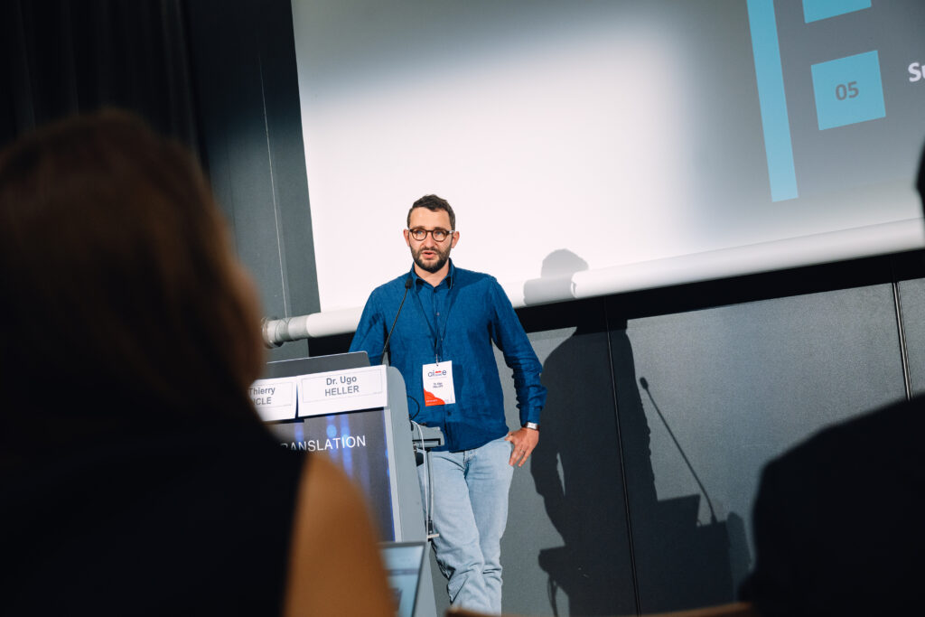 AIME 2026 : intervenant lors d’une session en salle