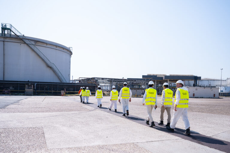 Reportage photo site industriel Rubis Terminal, Rouen